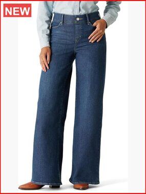 Totally Shaping Ultimate Pull-on Wide Leg Jeans